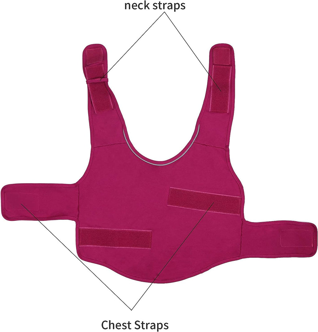 Soft breathable fabric of SnuggleWags dog anxiety wrap